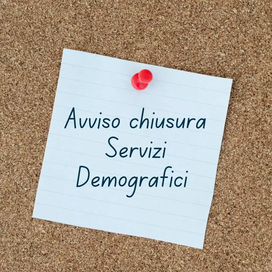 Chiusura ufficio demografici